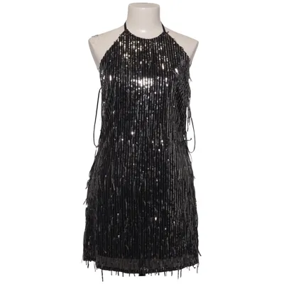 Cocktail dress (Black, Silver) from Pull & Bear Elastane, Polyester
