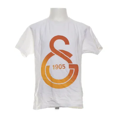 T-shirt (Wit, Oranje, Geel) van GS Store Katoen