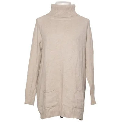 Turtleneck (Beige) from Diff Elastane, Viscose, Wool