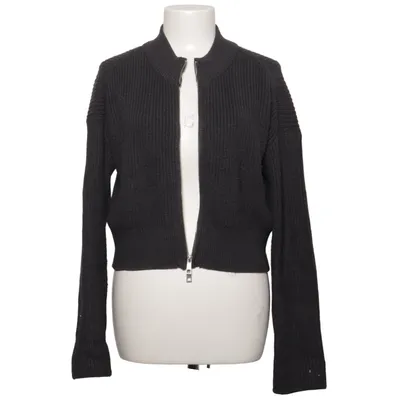 Cardigan (Gray) from Pull & Bear Polyamide, Polyester, Viscose