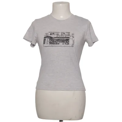 T-shirt (Grå) från Divided by H&M Bomull, Polyester