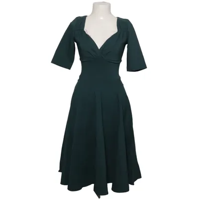 Jurk (Groen) van Collectif London Katoen, Polyester
