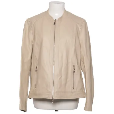 Jacket (Beige) from VA Milano Polyester, Polyurethane, Viscose