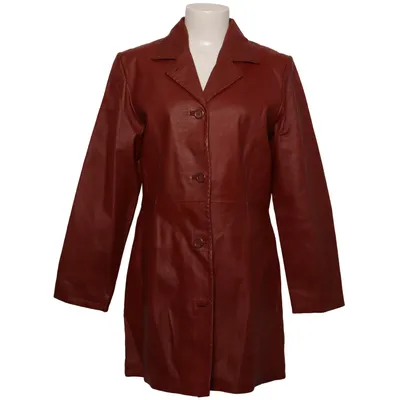 Ledermantel (Rot) von Joy Leder