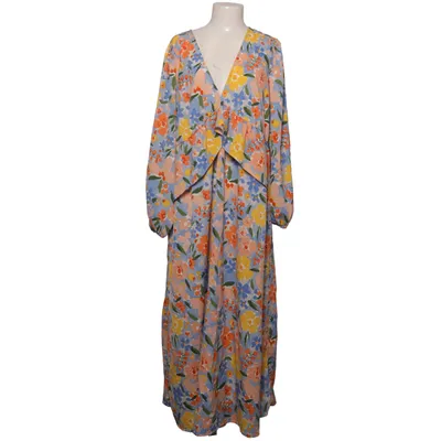 Wrap dress (Blue, Multicolored) from VILA Polyester