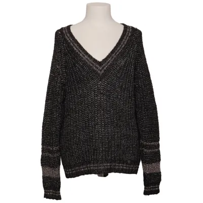 Pullover (Grau, Schwarz) von Blue Fire Co Acryl, Baumwolle, Metallfaser, Polyester, Wolle