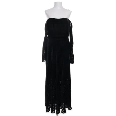 Robe de soirée (Noir) de L.K. Bennett Élasthane, Polyamide, Polyester, Soie, Viscose