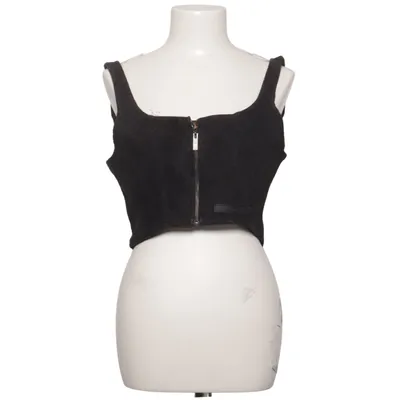 Crop top (Black) from Daily Paper Cotton, Elastane