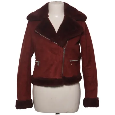 Shearlingjakke (Rød) fra Pull & Bear Polyester