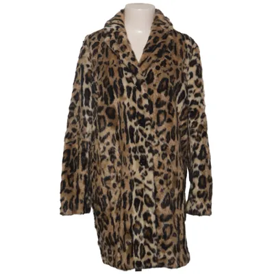 Jakke (Beige, Sort, Brun) fra The Kooples Kunstpels, Polyester
