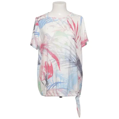 T-shirt (White, Multicolored) from Cecil Polyester