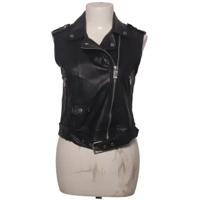 Bikerväst (Pu Waistcoat) från Seven Sisters Polyester, Polyuretan