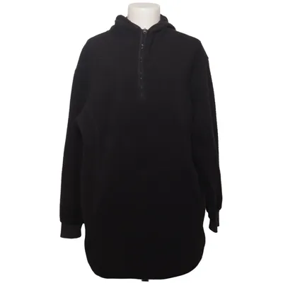 Huvtröja (Svart) från H&M Sport Polyester, Bomull, Elastan