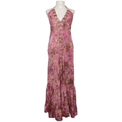 Halterneck dress (Pink, Multicolored) from Anisa Silk