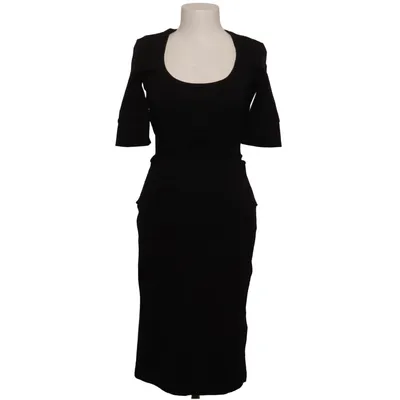 Robe (Noir) de Emporio Armani Jeans Élasthane, Polyamide, Viscose