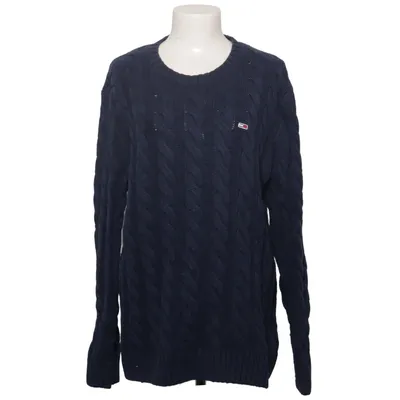 Trui (Blauw) van Tommy Hilfiger Jeans Katoen, Polyamide, Wol