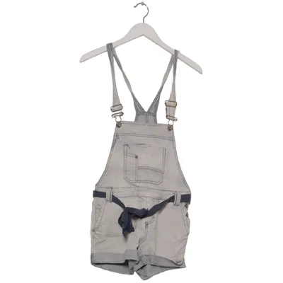 Salopette courte (Bleu, Blanc) de Denim Life by Pimkie