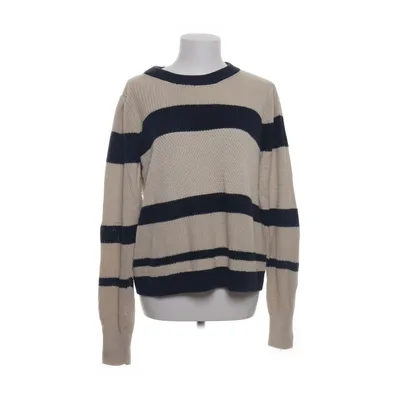 Tröja (Beige, Blå) från Object Akryl, Ekologisk bomull