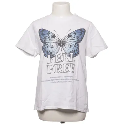 T-shirt (Hvid, Blå) fra FB Sister
