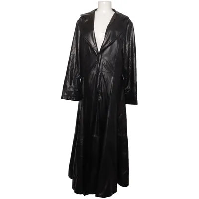 Leather coat (Black) from Hard Leather Stuff