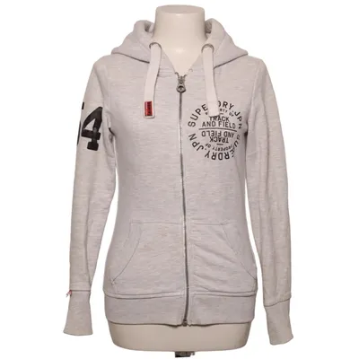 Hoodie (Gray) from Superdry Track & Field Cotton, Polyester