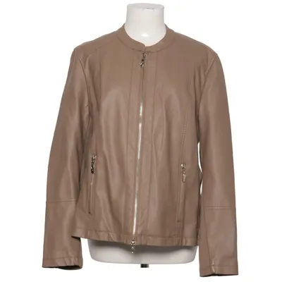 Jacket (Beige) from VA Milano Elastane, Polyester, Polyurethane, Viscose