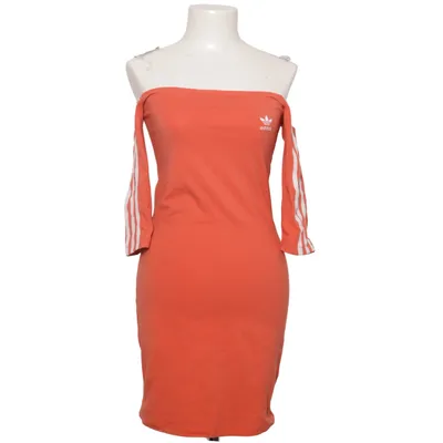 Dress (Red, White) from Adidas Originals Cotton, Elastane