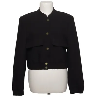 Bomberjack (Zwart) van Reserved Elastaan, Polyester, Viscose