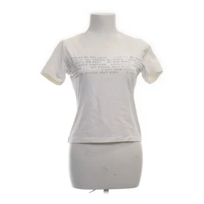 T-shirt (Blanc) de Comma Coton, Élasthane