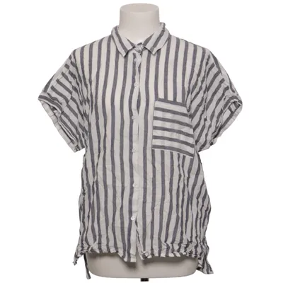 Shirt (Blue, White) from Janina Cotton