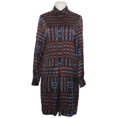 Klänning (Brun, Blå, Svart, Flerfärgad) från 0039 Italy Silke