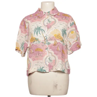 Kortärmad skjorta (Rosa, Flerfärgad, Lila) från Cynthia Rowley Linne