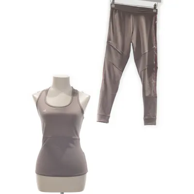Träningsset (Grå) från Adidas by Stella McCartney Elastan, Återvunnen polyester