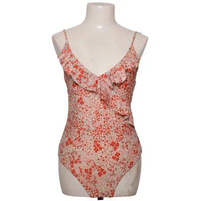 Badedragt (Rød, Pink, Hvid) fra Beck Söndergaard Elastan, Genanvendt polyester