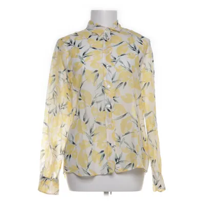 Skjorta (Vit, Gul, Grön) från GANT Bomull, Silke