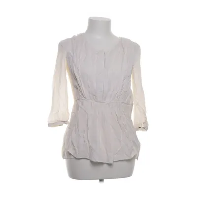 Blouse (Wit) van Burberry Elastaan, Zijde