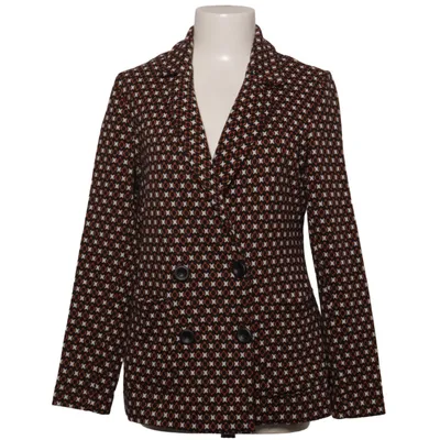 Blazer (Schwarz, Braun, Weiß) von 17&co. Baumwolle, Elasthan, Polyester