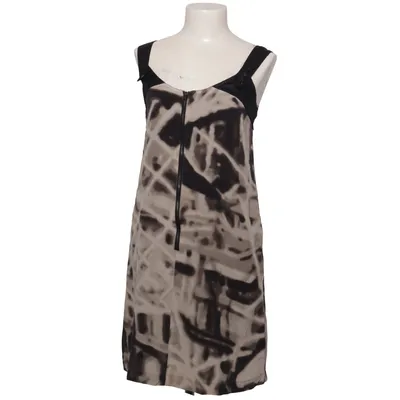 Dress (Black, Gray) from IKKS Nylon, Polyester, Silk