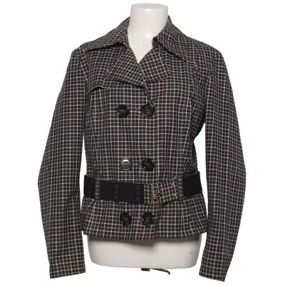 Frakke (Sort, Hvid, Brun) fra Max & Co. Bomuld, Polyester