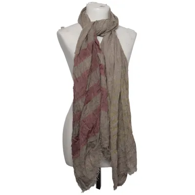 Shawl (Red, Beige) from Zara Accessories Cotton