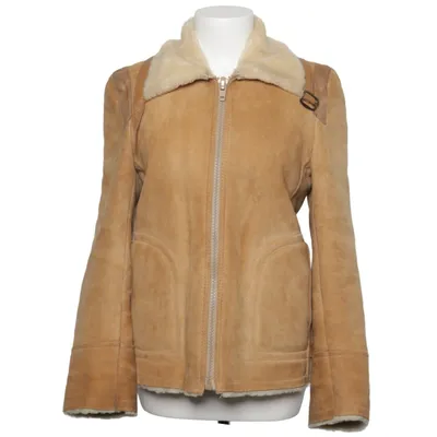 Shearlingjakke (Beige) fra Jacques Vert Uld