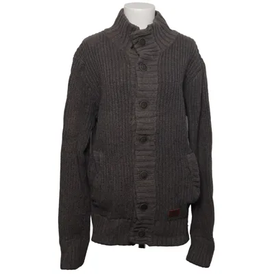 Cardigan (Gray) from Mishumo Cotton, Polyamide, Wool