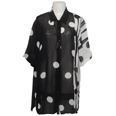 Chemise à manches courtes (Noir, Blanc) de Markwald Viscose