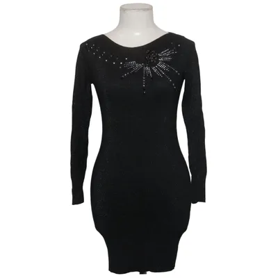 Dress (Gray) from Ebelieve Cashmere, Cotton, Metallic fiber, Wool