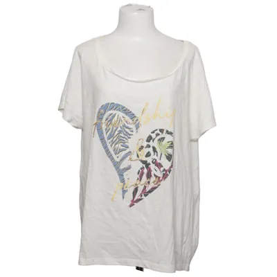 T-shirt (Weiß, Mehrfarbig) von New View Baumwolle