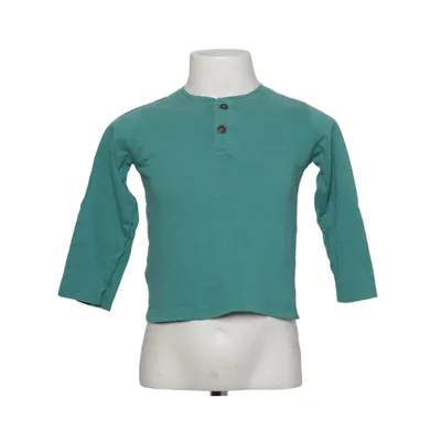 Henley T-shirt (Grøn) fra Mango Kids Bomuld