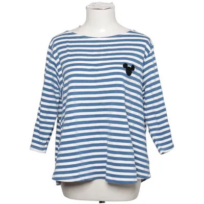 Long sleeve T-shirt (Blue, White) from L.O.G.G by H&M Cotton