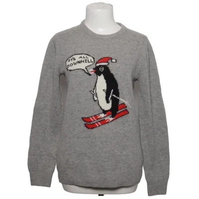 Christmas sweater (Gray, Multicolored) from H&M Polyamide, Wool