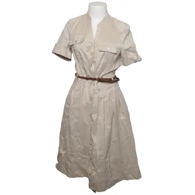 Blousejurk (Beige) van ESPRIT Collection Katoen, Polyester, Polyurethaan