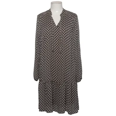 Kjole (Sort, Beige) fra Le Comte Polyester, Viscose